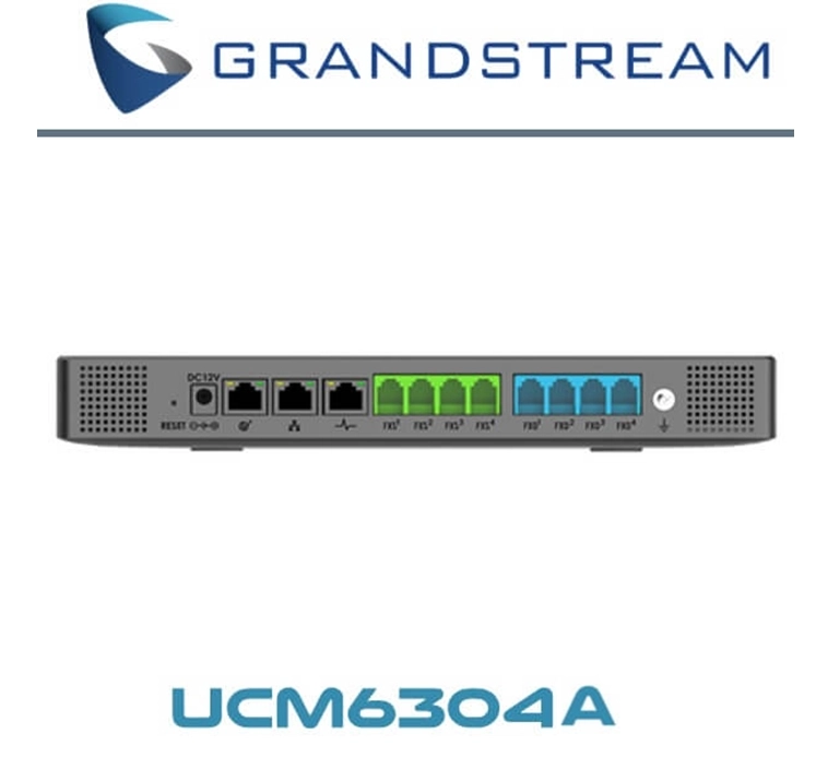 Grandstream UCM6304A Standard IPBX 1000 utilisateurs FXO FXS