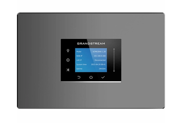 Grandstream UCM6304A Maroc Standard IPBX Maroc 1000 utilisateurs FXO FXS, Le Grandstream UCM6304A prend en charge jusqu'à 150 appels SIP simultanés, jusqu'à 120 appels WebRTC simultanés, jusqu'à 120 participants dans 7 salles de conférence audio maximum.