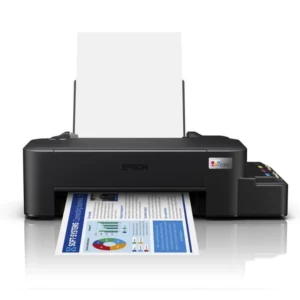 Epson EcoTank L121 Maroc Imprimante jet d’encre multifonction rechargeable Maroc C11CD76413, Impression de qualité rapide à un prix abordable, Attendez-vous à une grande efficacité lors de l’impression, Avec l'imprimante jet d’encre Epson EcoTank L121 profitez de performances d’impression rapides et d’un faible coût par page, avec un rendement d’impression élevé allant jusqu’à 4 500 pages en noir et blanc et 7 500 pages en couleur.