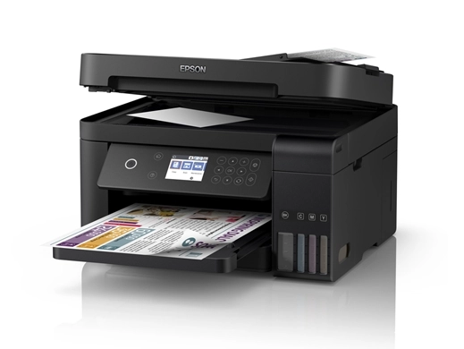Epson EcoTank L6270 Imprimante Jet d’encre multifonction Wi-Fi rechargeable (C11CJ61404) 27 Epson EcoTank L6270 Maroc Imprimante Jet d’encre multifonction C11CJ61404 Maroc, Epson EcoTank L6270 permet une impression à domicile sans tracas : les réservoirs d'encre de très grande capacité permettent des recharges sans dégâts et les flacons à clé sont conçus pour que seule la bonne couleur puisse être insérée.