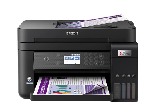 Epson EcoTank L6270 Imprimante Jet d’encre multifonction Wi-Fi rechargeable (C11CJ61404) 26 Epson EcoTank L6270 Maroc Imprimante Jet d’encre multifonction C11CJ61404 Maroc, L'imprimante multifonction Epson EcoTank L6270 offre des impressions rapides et sans bordure jusqu'au format A4. Équipées d'un réservoir d'encre intégré, ces imprimantes ont un faible encombrement pour s'adapter à n'importe quel bureau. Les bouteilles d'encre abordables, équipées de buses désignées, garantissent un remplissage sans déversement.