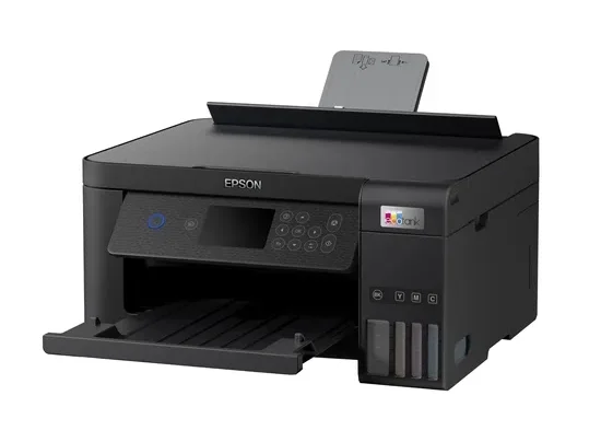 Epson EcoTank L4260 Maroc Imprimante Jet d’encre multifonction rechargeable C11CJ63411 Maroc, Epson EcoTank L4260 offre une impression à domicile simple : les réservoirs d’encre ultra haute capacité permettent des recharges faciles et les bouteilles sont dotées d’un détrompeur pour ne plus se tromper de couleur en remplissant le réservoir.