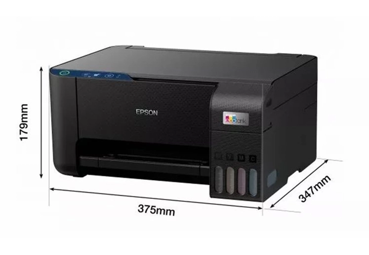 Epson EcoTank L3211 Maroc Imprimante jet d’encre multifonction rechargeable Maroc C11CJ68404, Cette imprimante Epson EcoTank L3211 qui vous fait économiser jusqu’à 90 % sur vos coûts d’impression, est livrée avec jusqu’à trois ans d’encre. Le kit de bouteilles d’encre inclus permet d’imprimer jusqu’à 8 100 pages en monochrome et 6 500 pages en couleur. 