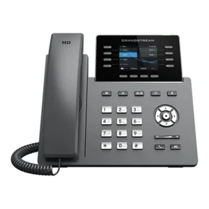 Grandstream GRP2624 Téléphone IP 4 comptes SIP à 8 lignes Gigabit WiFi Bluetooth PoE