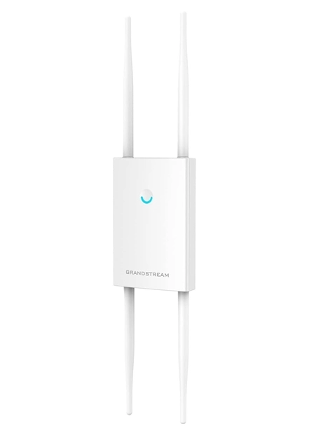 Grandstream GWN7630LR Point d'accès Wi-Fi extérieur longue portée MIMO double bande 4x4:4 PoE (GWN7630LR) 26 Grandstream GWN7630LR Maroc Point d'accès Wi-Fi extérieur longue portée, Il offre un boîtier résistant aux intempéries et à la technologie résistante à la chaleur, une technologie double bande 4×4:4 MU-MIMO et une conception d'antenne sophistiquée pour un débit réseau maximal prenant en charge plus de 200 clients et une portée de couverture étendue de 300 mètres. Boîtier résistant aux intempéries IP66 pour les déploiements extérieurs