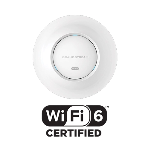 Grandstream GWN7664 Point d’accès Wi-Fi 6 Double Bande 4×4:4 MU-MIMO PoE (GWN7664) 26 Point d’accès Wi-Fi 6 Maroc Point d’accè Grandstream GWN7664 Maroc, Grandstream GWN7664 est un puissant point d’accès Wi-Fi 6 802.11ax de qualité professionnelle, idéal pour les petites et moyennes entreprises, les immeubles à plusieurs étages, les environnements résidentiels et les emplacements commerciaux. Il offre un MUMIMO 4×4:4 bi-bande avec la technologie DL / UL OFDMA et une conception d’antenne interne sophistiquée pour une anti-interférence plus forte, une connexion plus stable, un débit réseau maximal et une plage de couverture Wi-Fi étendue.