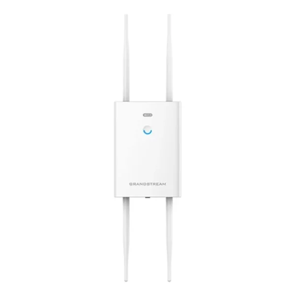 Point d’accès Wi-Fi 6 Maroc Point d’accè Wi-Fi 6 extérieur longue portée Grandstream GWN7664LR Maroc, Le Grandstream GWN7664LR est un point d'accès Wi-Fi 6 extérieur résistant aux intempéries, équipé d'un MU-MIMO double bande 4x4:4 avec technologie de formation de faisceau. Ce Point d’accès Wi-Fi extérieur offre un débit sans fil global rapide de 3,55 Gbit/s et 2 ports Ethernet Gigabit avec une conception d'antenne sophistiquée pour un débit réseau maximal. Portée de couverture WiFi étendue jusqu'à 300 mètres pour jusqu'à 750 clients sans fil AC6.