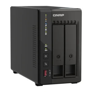 QNAP TS-253E-8G Serveur NAS 2 baies 8 Go Intel Celeron J6412 LAN 2.5 GbE 01