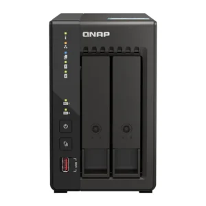 QNAP TS-253E-8G Serveur NAS 2 baies 8 Go Intel Celeron J6412 LAN 2.5 GbE