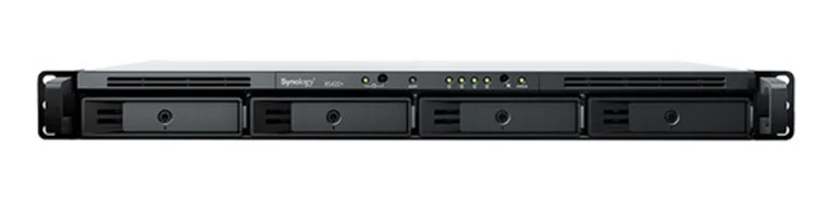 Serveur Synology RS422+ Maroc Serveur RackStation Maroc Serveur NAS 4 baies, Ce Serveur RackStation en rack compact mais polyvalent comprend quatre baies de disque SATA 2,5"/3,5", prenant en charge les configurations RAID 0, 1, 5, 6, 10, Synology Hybrid, JBOD et Single pour équilibrer performances et sécurité. Deux ports Gigabit Ethernet avec prise en charge du basculement et de l'agrégation de liens sont disponibles, offrant des connexions rapides et fiables aux périphériques réseau compatibles.