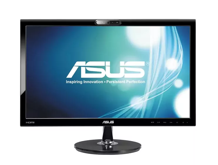 ASUS VK228H Écran 21,5" Full HD 1080p, Le rapport de contraste intelligent d'Asus améliore dynamiquement le contraste de l'écran en ajustant la luminance du rétroéclairage pour obtenir certaines des couleurs noires les plus sombres et des blancs les plus brillants. Le port HDMI facilite la réception de vidéos de qualité HD.