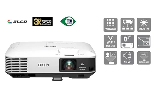 Vidéoprojecteur Epson EB-2250U Maroc Vidéoprojecteur Epson 3LCD Maroc Epson EB-2250U Maroc V11H871040, La résolution Full HD, associée à la technologie 3LCD d’Epson, garantissent des contenus de haute qualité reproduits avec des couleurs plus éclatantes et des images plus lumineuses.n
