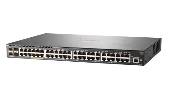 HPE Aruba 2930F 48G Maroc Switch HPE 48 ports Maroc Switch Aruba 2930F 48G JL256A Maroc, La série de commutateurs HPE Aruba 2930F 48G est conçue avec un puissant ASIC Aruba ProVision, pour permettre au campus mobile d’optimiser le SDN, une faible latence, une mise en mémoire tampon de paquets accrue et une consommation d’énergie adaptative.