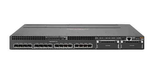 HPE Aruba 3810M 16SFP+ 2-slot Maroc Switch Aruba 3810M 16SFP+ 2-slot Maroc Commutateur HPE Aruba 3810M 16SFP+ JL075A Maroc, Optimisé pour le lieu de travail numérique avec des outils de gestion et de sécurité unifiés tels qu'Aruba ClearPass Policy Manager, Aruba Airwave et Aruba Central. 