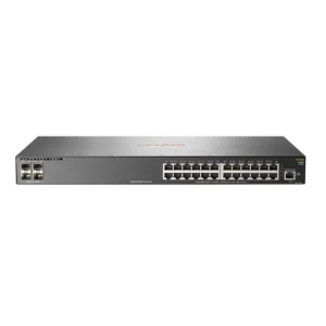 HPE Aruba 2930F 24G Maroc Aruba 2930F 24G Maroc Commutateur Aruba 2930F 24G JL253A Maroc, Virtual Switching Framework (VSF) offre une évolutivité et une simplicité d'empilement pour les entreprises en périphérie, les PME et les succursales. Le HPE Aruba 2930F 24G offre performances et valeur avec la prise en charge du routage RIP, de l'accès OSPF, des liaisons montantes 10GbE, jusqu'à 740 W PoE+, une qualité de service robuste et ne nécessite aucune licence logicielle.