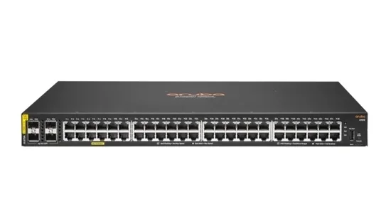 HPE Aruba 6100 24G Maroc Switch HPE 24 ports Maroc Switch Aruba 6100 24G JL678A Maroc, La gamme de commutateurs HPE Aruba 6100 24G offre la connectivité Gigabit avec des liaisons montantes haut débit et une fonction PoE en option, permettant d’assurer une connectivité d’accès filaire d’entrée de gamme, fiable et pratique pour les réseaux des PME et des succursales d’entreprise. 