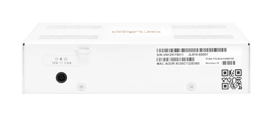 HPE Aruba Instant On 1830 8G Maroc Switch Aruba Instant On 1830 8G Géré Maroc Commutateur Aruba Instant On 1830 8G JL810A Maroc, Le refroidissement économe en énergie comprend des ventilateurs à vitesse variable fonctionnant uniquement à la vitesse nécessaire pour maintenir la température de fonctionnement afin de réduire le bruit excessif et la consommation d'énergie. 