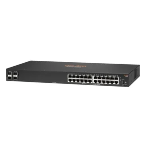 R8N88A Switch HPE Aruba 6000 24G 4SFP 24 ports Gigabit+ 4xSFP L3 Géré 01