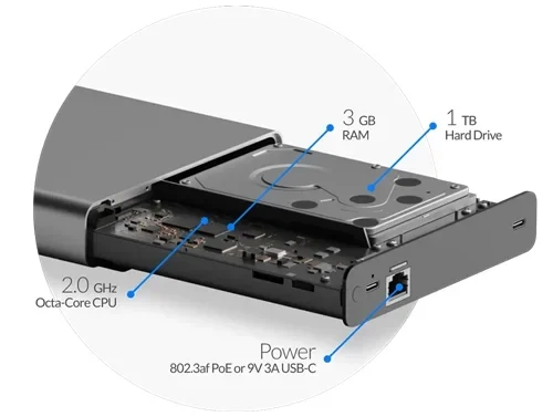 Contrôleur Ubiquiti UniFi Maroc Contrôleur Ubiquiti Maroc Cloud Key G2 PLUS Maroc UCK-G2-PLUS, La fonction Time Lapse vous permet de faire défiler les événements vidéo et les enregistrements rapidement et efficacement. Vous pouvez désormais parcourir des centaines d’heures de vidéo en quelques minutes seulement. Les enregistrements vidéo sont stockés en privé sur le Cloud Key G2 PLUS. 