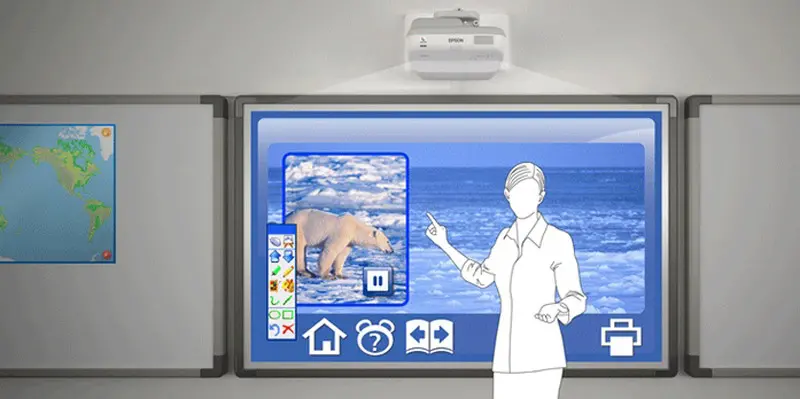 Vidéoprojecteur Epson EB-685Wi Maroc Vidéoprojecteur interactif Maroc Vidéoprojecteur courte focale Maroc V11H741040 Maroc, Projetez plus longtemps grâce à une plus grande fiabilité et à une lampe d’une durée de vie plus longue atteignant 10 000 heures en mode éco. 