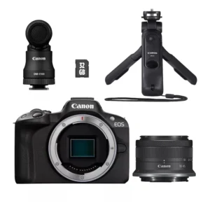 Appareil photo hybride Maroc Kit Créateur Canon EOS R50 Maroc 5811C035AA Maroc, A perfect all-rounder for content creators, the EOS R50 mirrorless camera takes your photography and video to the next level