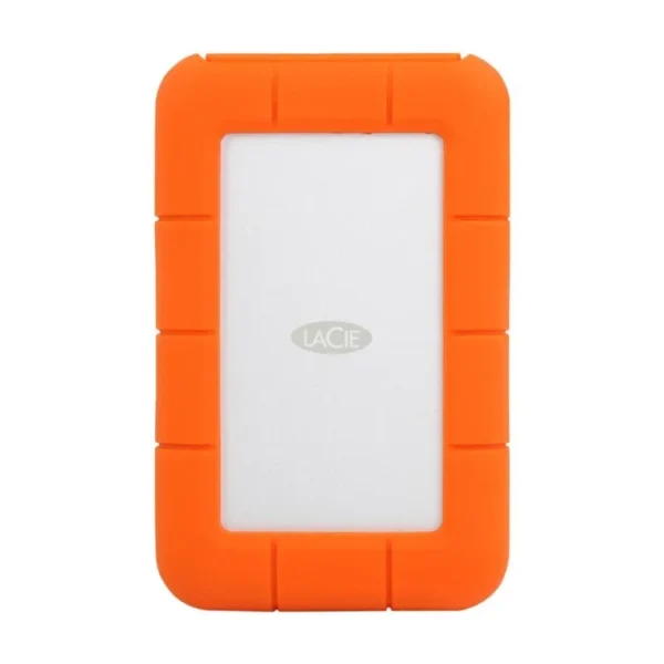 LaCie Rugged Thunderbolt 4To Maroc Disque dur portable 4TB Maroc Disque dur LaCie 4TB Rugged USB-C STFS4000800, With a capacity of 4TB, the Rugged USB-C 3.2 Gen 1 External Hard Drive from LaCie marries a USB-C 3.0 interface and data transfer speeds of up to 130 MB/s with rugged durability that provides a drop resistance of up to 4', crush resistance of up to 1 ton, and rain resistance, making this drive suitable for all-terrain storage, whether you're in the field or in your home. It can be used to store large Lightroom libraries