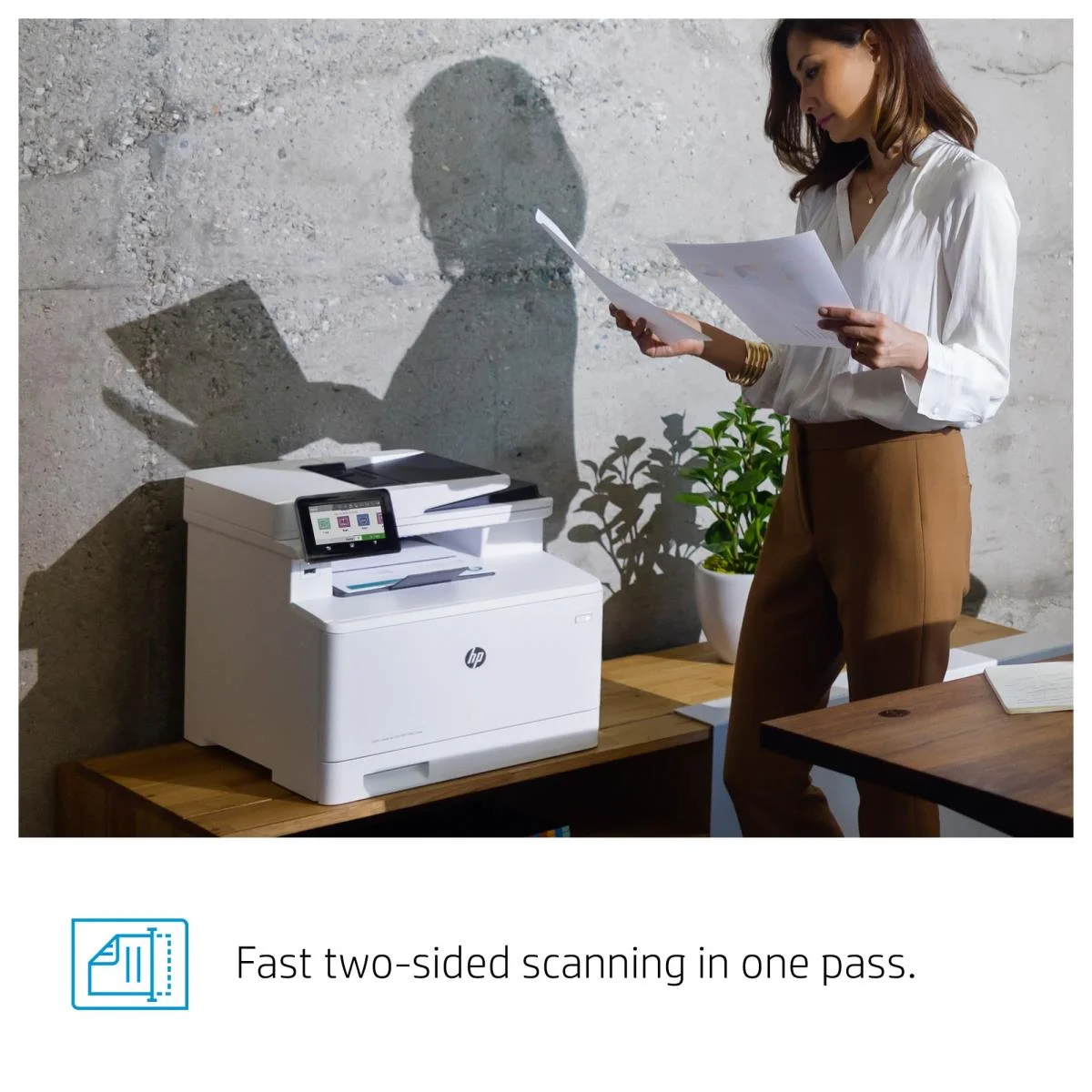 HP Color LaserJet Pro M479fnw Imprimante laser couleur multifonction Wi-Fi USB LAN (W1A78A) 28 Imprimante Laser couleur Maroc Imprimante HP couleur multifonction Maroc HP Color LaserJet Pro M479fnw W1A78A, Configurez rapidement HP Color LaserJet Pro M479fnw et gérez facilement les paramètres de l'appareil pour augmenter l'efficacité globale de l'impression. Réalisez vos tâches rapidement et facilement grâce au simple écran tactile couleur de 10,9 cm. Imprimez des fichiers au format Microsoft® Office en plus des PDF directement depuis votre clé USB.
