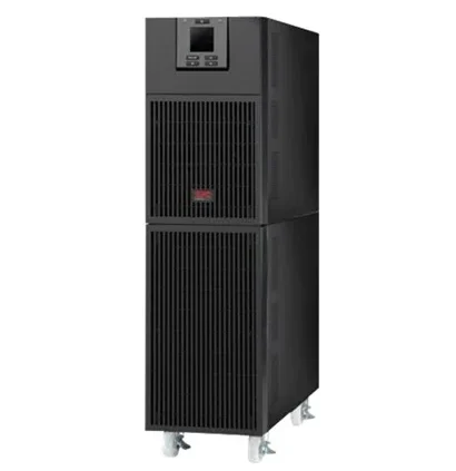 APC Easy UPS On-Line 6kVA 6kW Maroc Onduleur Onduleur On-line 6 kVA Maroc SRV6KI ONDULEUR APC Easy UPS SRV, APC Easy UPS SRV 6000VA est un onduleur au format convertible rack 3U / Tour pour une flexibilité sans faille et une adaptation parfaite à vos besoins. APC Easy UPS SRV 6000VA monophasé APC est conçu pour les professionnels de l'informatique ou les administrateurs réseau afin de maintenir la disponibilité et la continuité de l'activité.
