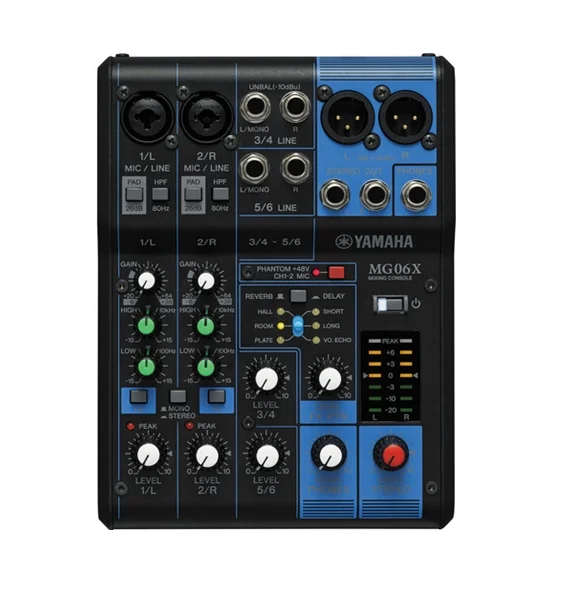YAMAHA MG06X Maroc Table de mixage Yamaha Maroc 01