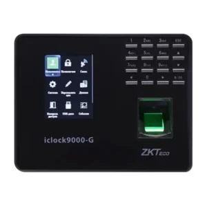 Terminal de pointage ZKTeco iClock 9000-G Maroc temps de présence par empreinte digitale Maroc contrôle d'accès par empreinte Maroc, Découvrez un changement de paradigme dans la gestion des présences avec le terminal de pointage ZKTeco iClock 9000-G. Contactez-nous dès aujourd'hui et élevez la gestion de votre main-d'œuvre à des sommets inégalés. 