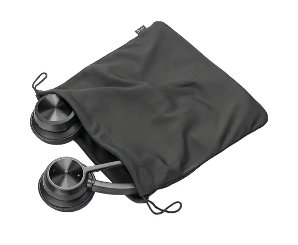 Déplacez-vous facilement entre la maison et le bureau grâce à son design portable et à sa pochette de voyage. La technologie Acoustic Fence à double micro élimine le bruit de fond. Et avec un bouton de sourdine très facile à trouver et une alerte de sourdine dynamique, vous avez le contrôle. Poly Voyager 4320-M USB-A Casque Stéréo Bluetooth (218475-02)