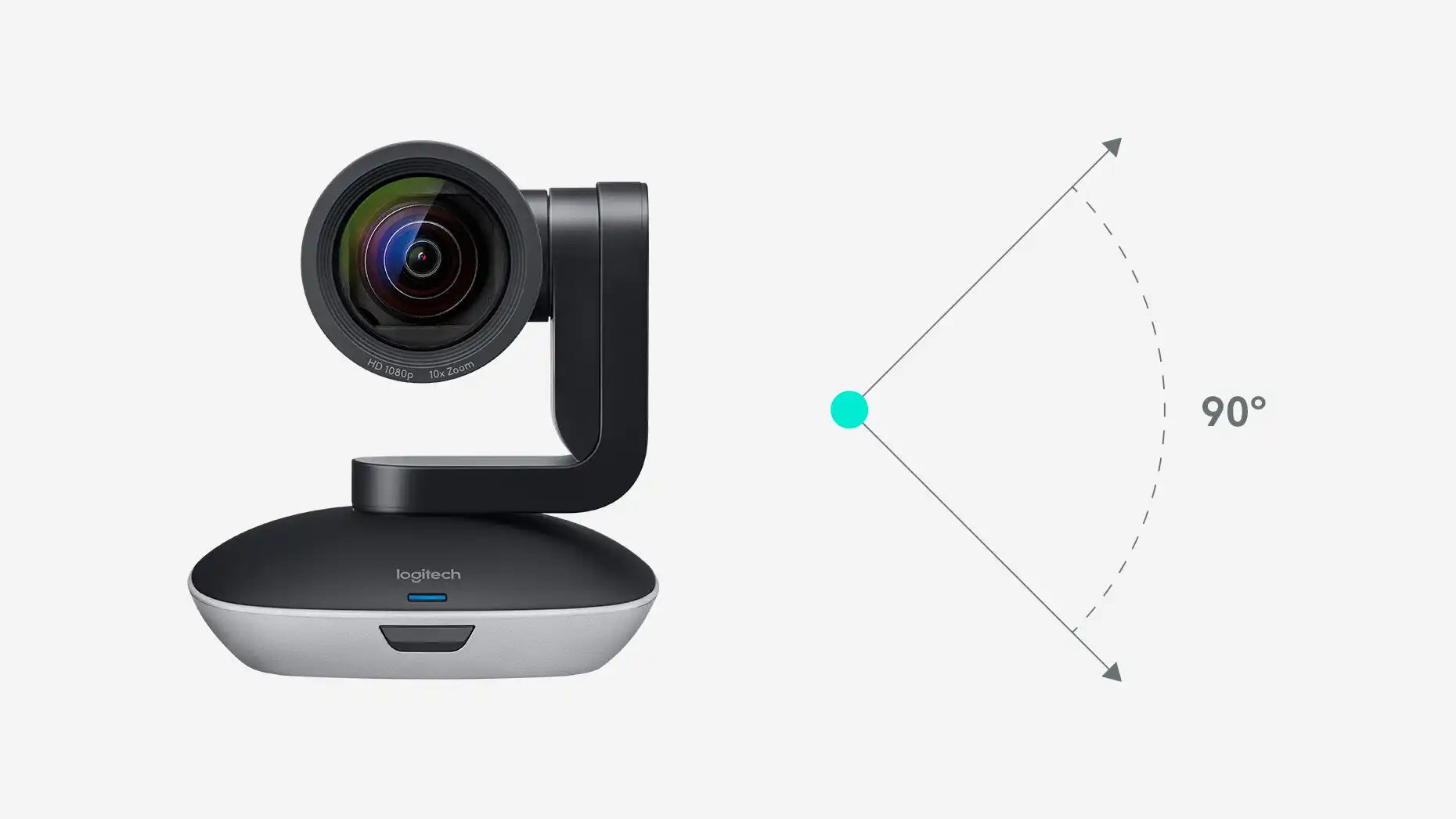 Caméra de vidéoconférence Full HD Maroc Caméra de vidéoconférence Logitech PTZ Pro 2 Maroc 960-001186, La caméra Logitech PTZ Pro 2 convient parfaitement aux salles de classe, auditoriums et grandes salles de réunion. Faites un plan large avec un champ de vision diagonal à 90° ou concentrez-vous sur les présentateurs, les intervenants et les tableaux blancs avec un contrôle flexible des fonctions de panoramique et d'inclinaison. Un zoom 10x avec mise au point automatique permet de cadrer parfaitement sur les conférenciers et leurs supports visuels, et offre aux participants à distance et aux systèmes d'enregistrement une clarté et des détails exceptionnels. 