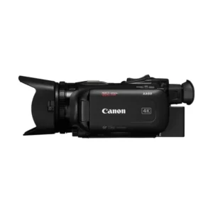 Caméscope professional Maroc Canon XA60 Maroc Camcorder 4K Maroc 5733C005AA Maroc, The camera records UHD 4K30 and Full HD 1080p60 captured to dual SD card slots, and it outputs to a mini-HDMI port. The dual SD card slots allow for automatic switching from one card to another, as well as simultaneous recording to both. The camera can output up to 1920 x 1080p 10-bit 4:2:2 video at 59.94 fps via its mini-HDMI output.