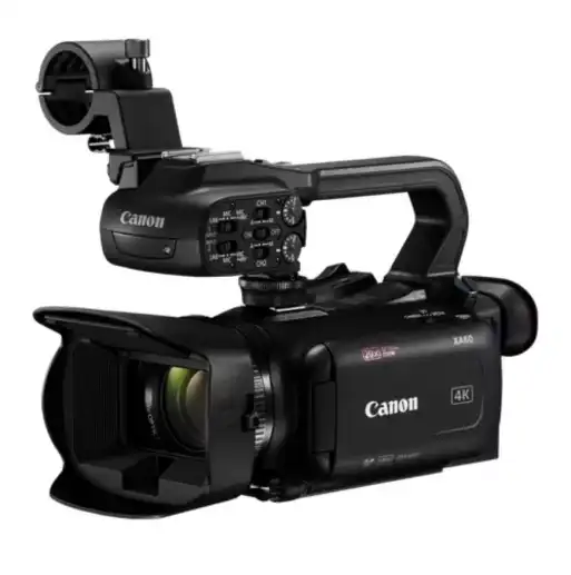 Caméscope professional Maroc Canon XA60 Maroc Camcorder 4K Maroc 5733C005AA Maroc, Shoot high quality 4K UHD video with the compact XA60. The camera delivers outstanding oversampled HD, advanced autofocus 