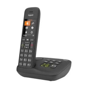 S30852-H2927-N101 Gigaset C575A Maroc Téléphone fixe DECT avec répondeur Maroc Téléphone sans fil Gigaset, Avec ses 118 grammes, vous pouvez l'emporter partout avec vous. Sa prise en main est facile avec son grand écran et ses touches de navigation, vous ne perdez pas de temps à trouver la fonctionnalité que vous cherchez, que ce soit le mode conférence à 2 interlocteurs,