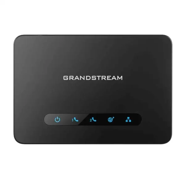 Grandstream HT812 Maroc Adaptateur pour téléphone analogique Maroc ATA à 2 ports avec routeur NAT Gigabit, Le HT812 est un adaptateur téléphonique analogique de pointe à 2 ports (ATA) avec 2 ports FXS et un routeur Gigabit NAT intégré