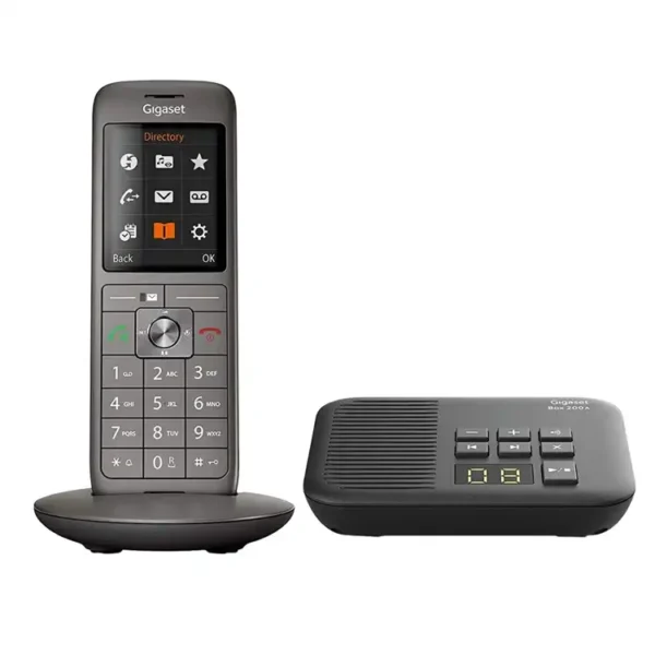 S30852-H2804-N101 Gigaset CL660A Maroc Téléphone fixe DECT avec répondeur intégré Maroc Téléphone sans fil Gigaset, téléphone sans fil Gigaset CL660A est équipé d'un haut-parleur d'une grande qualité sonore HSP (High Sound Performance). Vous pouvez mettre votre interlocuteur sur haut-parleur pour téléphoner les mains libres ou faire partager la conversation autour de vous sans perte de qualité.