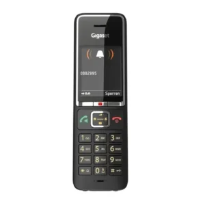 S30852-H3021-N104 Téléphone Gigaset Comfort 550A Maroc Téléphone sans fil avec répondeur Maroc, Gigaset Comfort 550A vous permet de procéder à une numérotation directe de vos numéros depuis la liste d’appels contenant les 60 derniers évènements manqués, sortants et entrants.