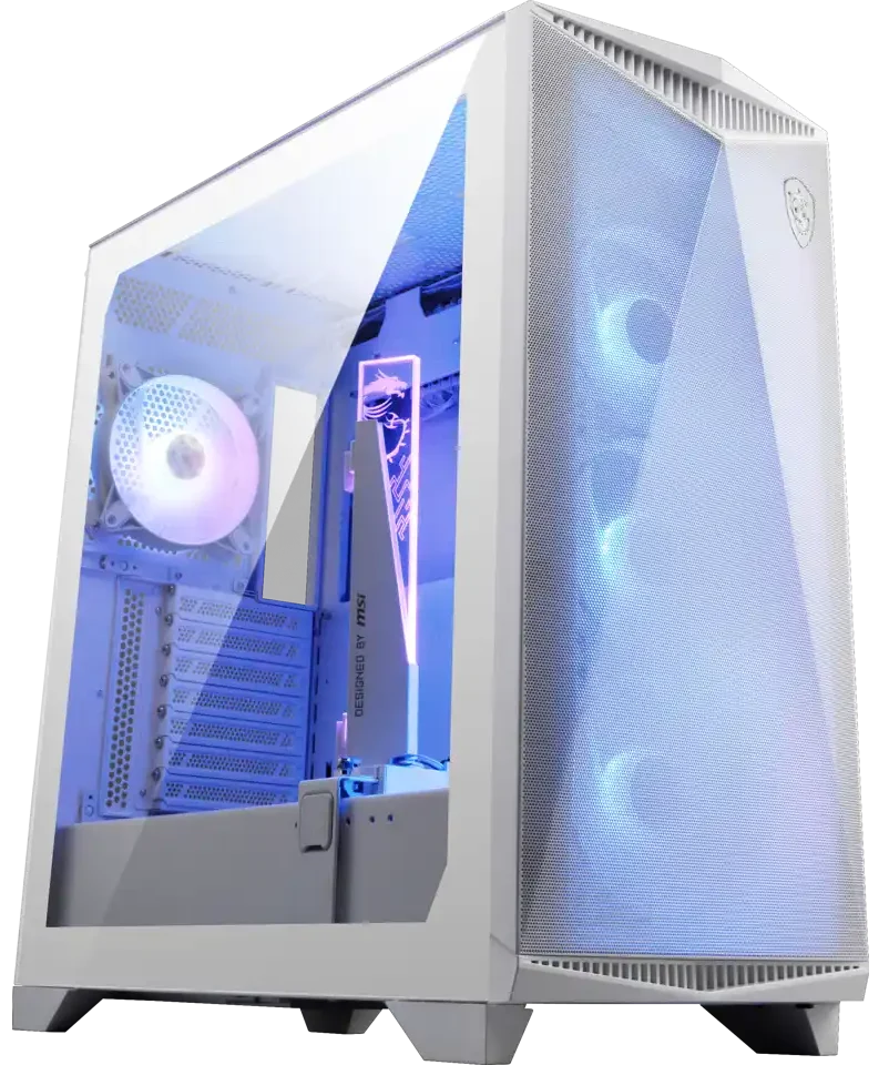 306-7G21W21-W57 MSI MPG GUNGNIR 300R AIRFLOW White Boîtier PC Gaming, La série GUNGNIR 300 de MSI propose trois modèles de boîtiers