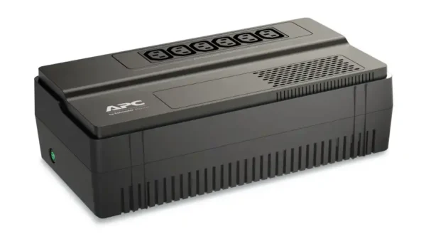 APC EASY UPS BV 650VA Maroc Onduleur Line-interactive 650VA Maroc BV650I, Batterie de secours et protection contre les surtensions : Les prises de APC Easy UPS BV 650VA offrent une autonomie abondante pour les équipements de passerelle réseau et autres appareils critiques à faible consommation, permettant ainsi des heures d’accès à Internet en cas de panne de courant.