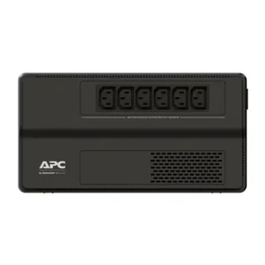 APC EASY UPS BV 650VA Maroc Onduleur Line-interactive 650VA Maroc BV650I AVR 230V, Performant et sûr, cet onduleur APC Easy UPS BV 650VA se veut également simple d’utilisation. Les alarmes sonores vous informent du changement de conditions de l’alimentation secteur et de l’onduleur. Les indicateurs LED permettent une lecture plus facile de l’état de l’alimentation secteur, de l’onduleur et de la batterie.