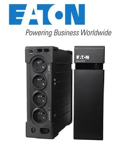 EL650USBFR Maroc Eaton Ellipse ECO 650 USB Maroc Onduleur Off-line 4 prises FR, L'Eaton Ellipse ECO 650 USB  est un onduleur combiné à une protection contre les surtensions qui offre une protection pour quatre appareils branchés sur des prises standard, ainsi que pour les réseaux de données Ethernet ou les lignes téléphoniques