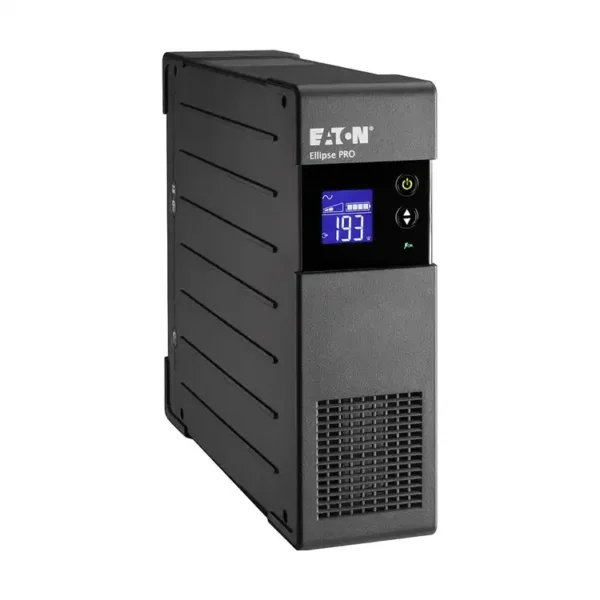 ELP650FR Eaton Ellipse PRO 650 VA 4 prises FR Onduleur Line-interactive 650 VA, L’écran LCD fournit des informations claires sur l’état et les valeurs mesurées. Il permet également une configuration facile. Il est équipé d’un port USB et d’un logiciel de gestion de l’alimentation.