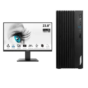 PC Bureau I5-13 DP180-I5 MSI DESKTOP DP180 i5, Le MSI DESKTOP DP180 i5 est doté de la technologie sans fil Wi-Fi 6E (802.11ax) pour se connecter à différents réseaux. Vous pouvez également utiliser les deux ports RJ45 qui fonctionnent sur les protocoles filaires 1 GbE et 2,5 Gb