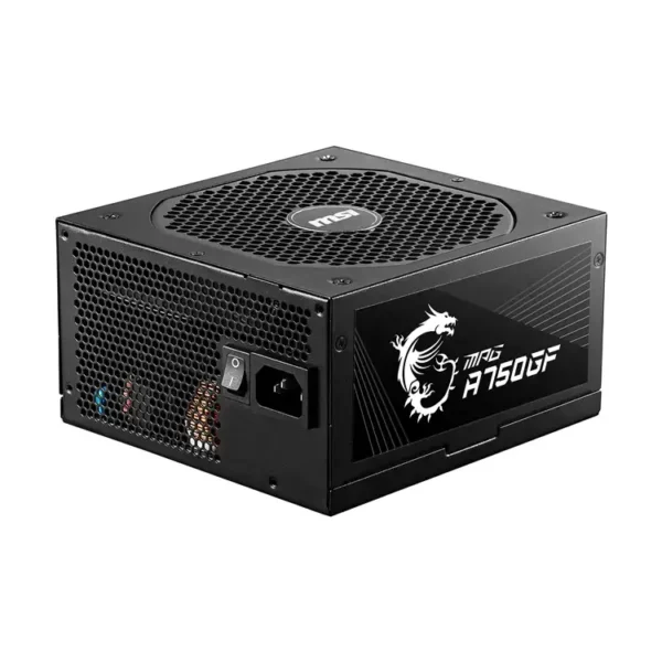 MSI MPG A750GF Bloc Alimentation 750W ATX 12V 80PLUS Gold (306-7ZP0B11-CE0)