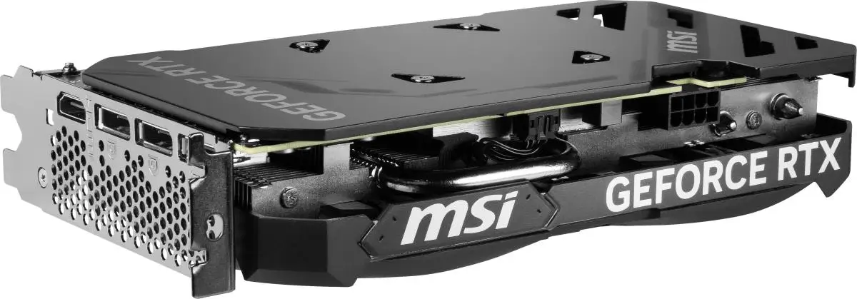 912-V515-077 MSI GeForce RTX 4060 Ti VENTUS 2X 8G 1 OC Carte graphique NVIDIA GeForce RTX 4060 8 Go, Alimenté par les cœurs Tensor de quatrième génération et l’accélérateur de flux optique des GPU MSI GeForce RTX 4060 Ti VENTUS 2X 8G DLSS 3