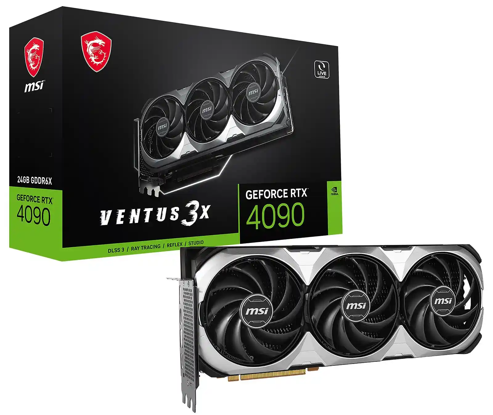 MSI GeForce RTX 4090 WIND 3X Maroc Carte graphique GeForce RTX 4090, carte graphique NVIDIA GeForce RTX 4090 offre une vitesse extrême aux joueurs comme aux créateurs