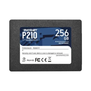 P210S256G25 Patriot P210 256G Disque SSD interne 256 Go Maroc, Patriot P210 256G améliore les performances de votre ordinateur et accélère le chargement des applications pour offrir de meilleures performances et une meilleure productivité globale.