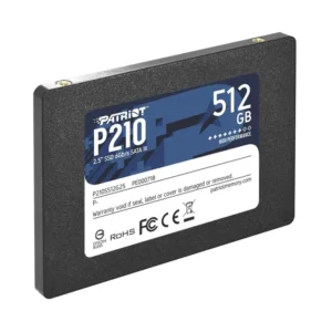 P210S512G25 Patriot P210 512G Disque SSD 512 Go Maroc, Que vous soyez un professionnel ayant besoin de sécuriser Que vous souhaitiez stocker des fichiers volumineux ou que vous soyez un utilisateur occasionnel à la recherche d'efficacité dans les tâches quotidiennes