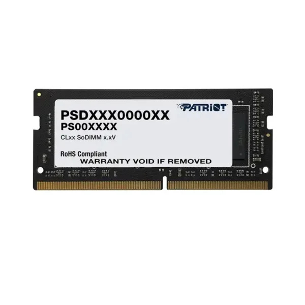 Patriot Signature Line DDR4 3200 Barrette Mémoire 16 Go DDR4 3200 MHz SO-DIMM CL22 (PSD416G32002S)